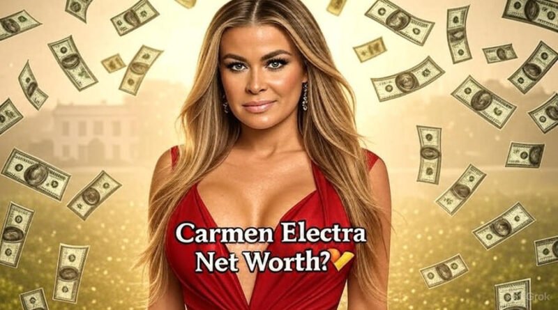 carmen electra net worth