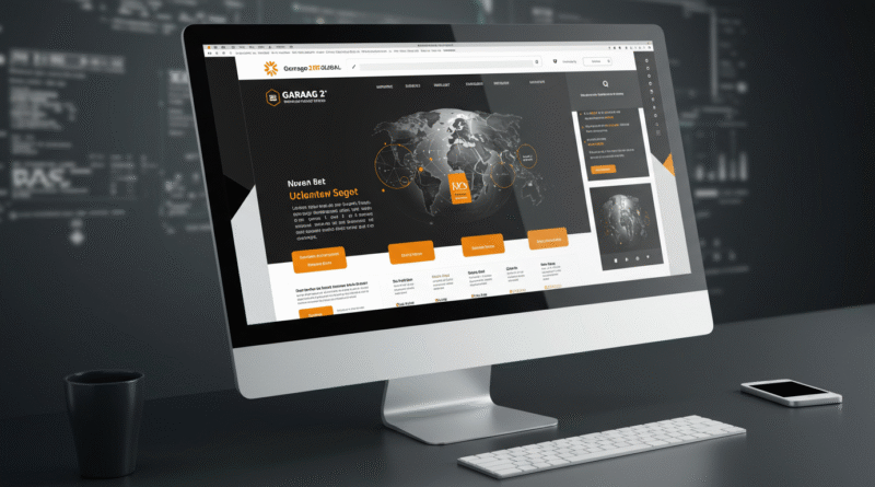 custom website design by garage 2 global